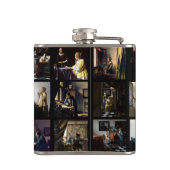 Johannes Vermeer - Masterpiece Grid Flachmann (Rückseite)