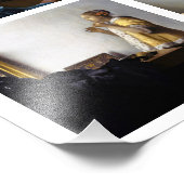 Johannes Vermeer - Masterpiece Grid Fotodruck (Ecke)