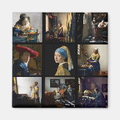 Johannes Vermeer - Masterpiece Grid Magnet (Vorne)