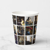 Johannes Vermeer - Masterpiece Grid Pappbecher (Rechts)