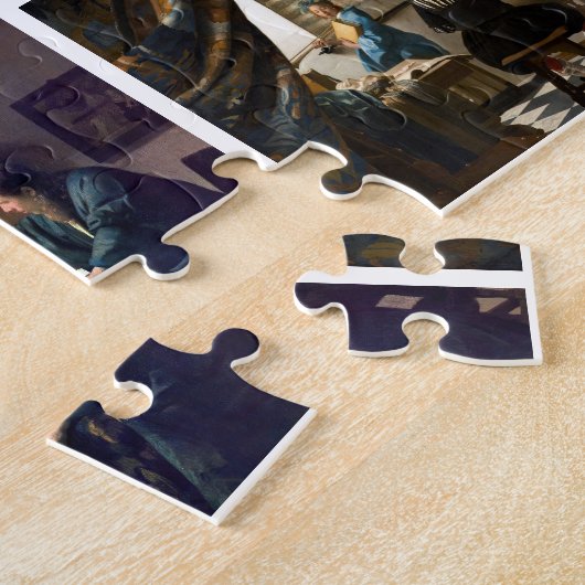 Johannes Vermeer - Masterpiece Grid Puzzle (Seite)