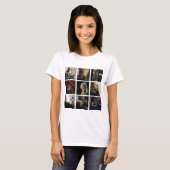 Johannes Vermeer - Masterpiece Grid T-Shirt (Vorne ganz)