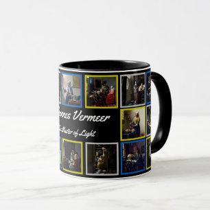 Johannes Vermeer - Masterpiece Grid Tasse