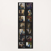 Johannes Vermeer - Masterpiece Grid Yogamatte (Vorderseite)