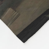 Johannes Vermeer - Meisterwerke Patchwork Fleecedecke (Ecke)