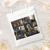Johannes Vermeer - Meisterwerke Patchwork Geschenktütchen (Ausgeschnitten)