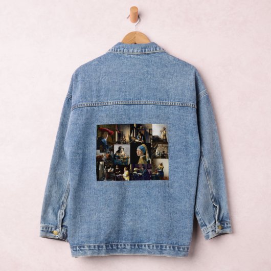 Johannes Vermeer - Meisterwerke Patchwork Jeansjacke (Hangar)