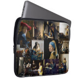 Johannes Vermeer - Meisterwerke Patchwork Laptopschutzhülle (Vorne Rechts)