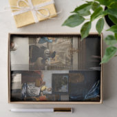 Johannes Vermeer - Meisterwerke Patchwork Seidenpapier (Geschenk)