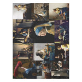 Johannes Vermeer - Meisterwerke Patchwork Tischdecke (Vorderseite)