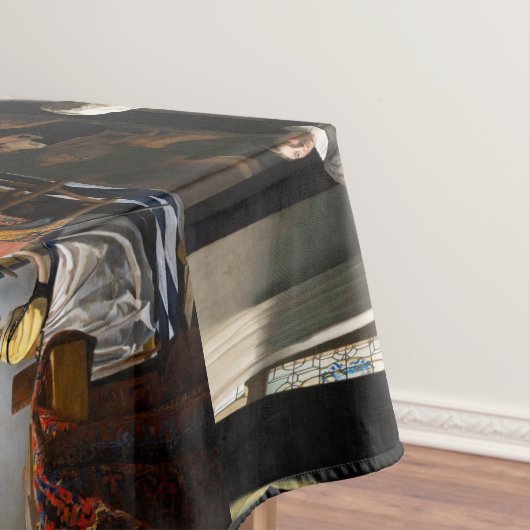 Johannes Vermeer - Meisterwerke Patchwork Tischdecke (Beispiel)