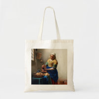 Johannes Vermeer. Milchmädchen. Vintage Kunst