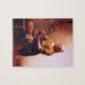Johannes Vermeer - Milchmädchenpuzzlespiel Puzzle (Horizontal)