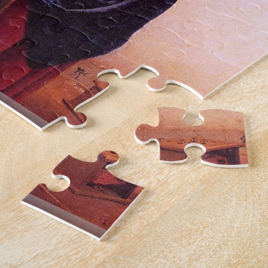 Johannes Vermeer - Milchmädchenpuzzlespiel Puzzle (Seite)