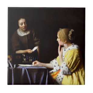 Johannes Vermeer - Ministerin und Frau Fliese