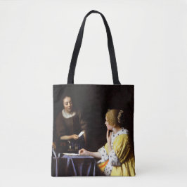Johannes Vermeer - Ministerin und Frau Tasche