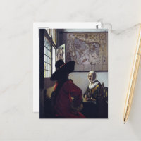 Johannes Vermeer, Officer und Laughing Girl