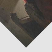 Johannes Vermeer - Offizier mit einem Laughing Gir Seidenpapier (Detail)