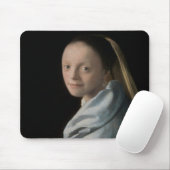Johannes Vermeer - Studie über eine junge Frau Mousepad (Mit Mouse)