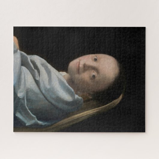 Johannes Vermeer - Studie über eine junge Frau Puzzle (Horizontal)
