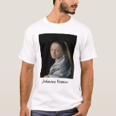 Johannes Vermeer - Studie über eine junge Frau T-Shirt (Vorderseite)