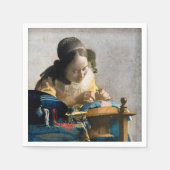 Johannes Vermeer - The Lacemaker Serviette (Vorderseite)