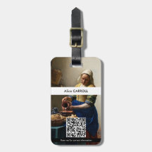 Johannes Vermeer - The Milkmaid - QR-Code