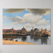 Johannes Vermeer, van Deft, View of Delft Foliendrucke (Vorderseite)