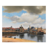 Johannes Vermeer, van Deft, View of Delft Fotodruck (Vorne)