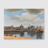 Johannes Vermeer, van Deft, View of Delft Magneteinladung (Vorderseite)