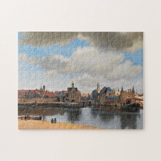Johannes Vermeer, van Deft, View of Delft Puzzle (Horizontal)