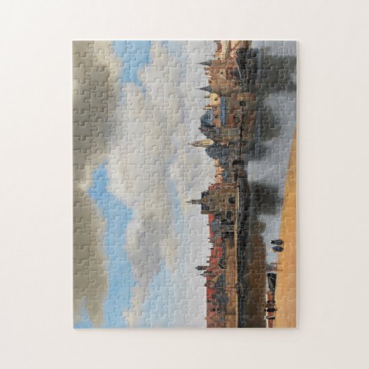 Johannes Vermeer, van Deft, View of Delft Puzzle (Vertikal)