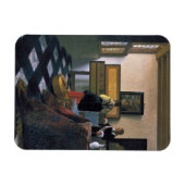 Johannes Vermeer, van Delft, The Music Lesson Magnet (Horizontal)