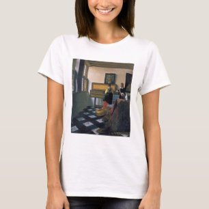Johannes Vermeer, van Delft, The Music Lesson T-Shirt