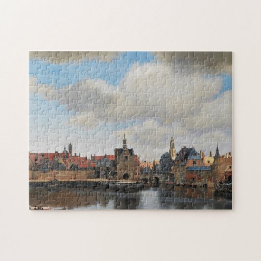 Johannes Vermeer View Puzzle (Horizontal)
