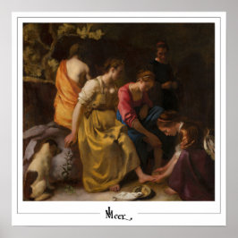 Johannes Vermeer Zedign Art Poster #16