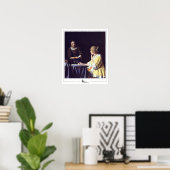 Johannes Vermeer Zedign Art Poster #22 (Heimbüro)