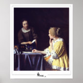 Johannes Vermeer Zedign Art Poster #22 (Vorne)