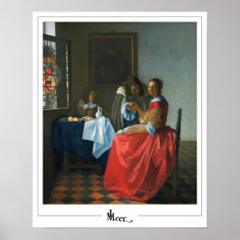 Johannes Vermeer Zedign Art Poster #24