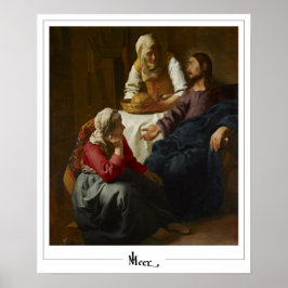 Johannes Vermeer Zedign Art Poster #25