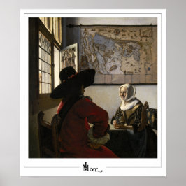 Johannes Vermeer Zedign Art Poster #26