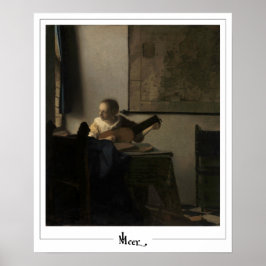 Johannes Vermeer Zedign Art Poster #27