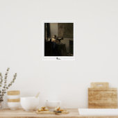 Johannes Vermeer Zedign Art Poster #27 (Küche)