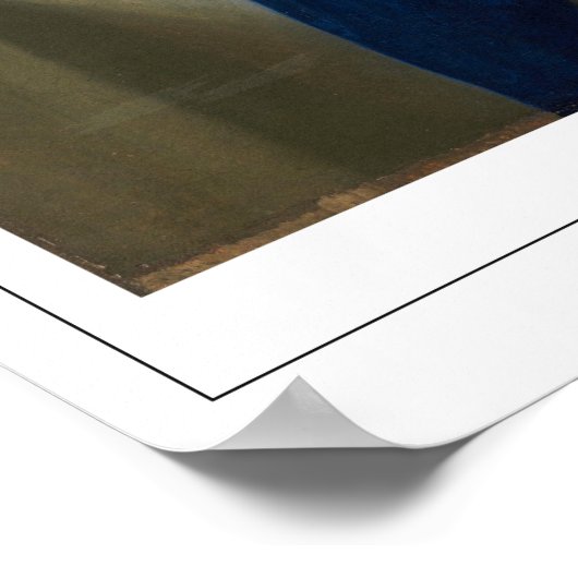 Johannes Vermeer Zedign Art Poster #28 (Ecke)