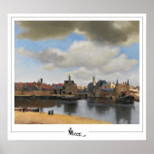 Johannes Vermeer Zedign Art Poster #29 (Vorne)