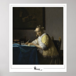 Johannes Vermeer Zedign Art Poster #31