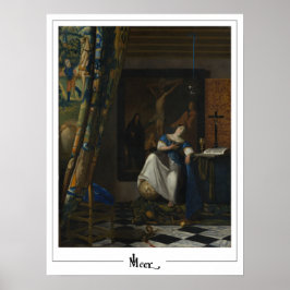 Johannes Vermeer Zedign Art Poster #33