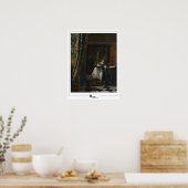 Johannes Vermeer Zedign Art Poster #33 (Küche)