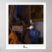 Johannes Vermeer Zedign Art Poster #34 (Vorne)