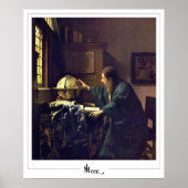 Johannes Vermeer Zedign Art Poster #36 (Vorne)